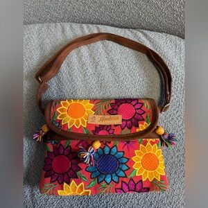Colorful Floral Embroidered Women's Honduras Bag